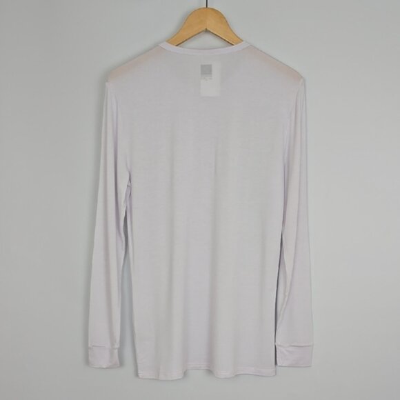 Quiksilver Men's Active White Long Sleeve Shirt Lightweight Stretch Size M - Picture 2 of 10